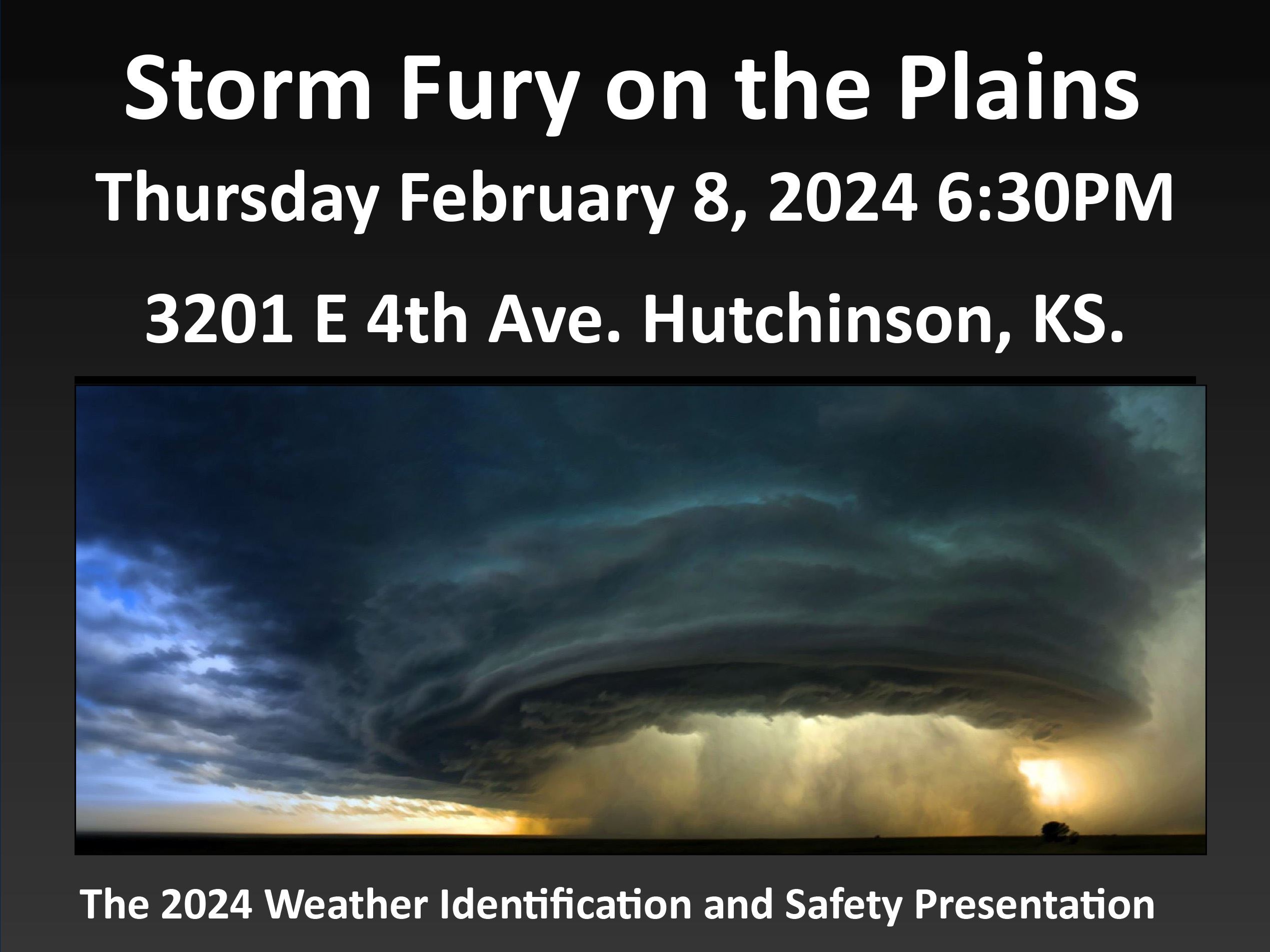 Storm Fury on the Plains to be held in Hutchinson Feb. 8th - News Image